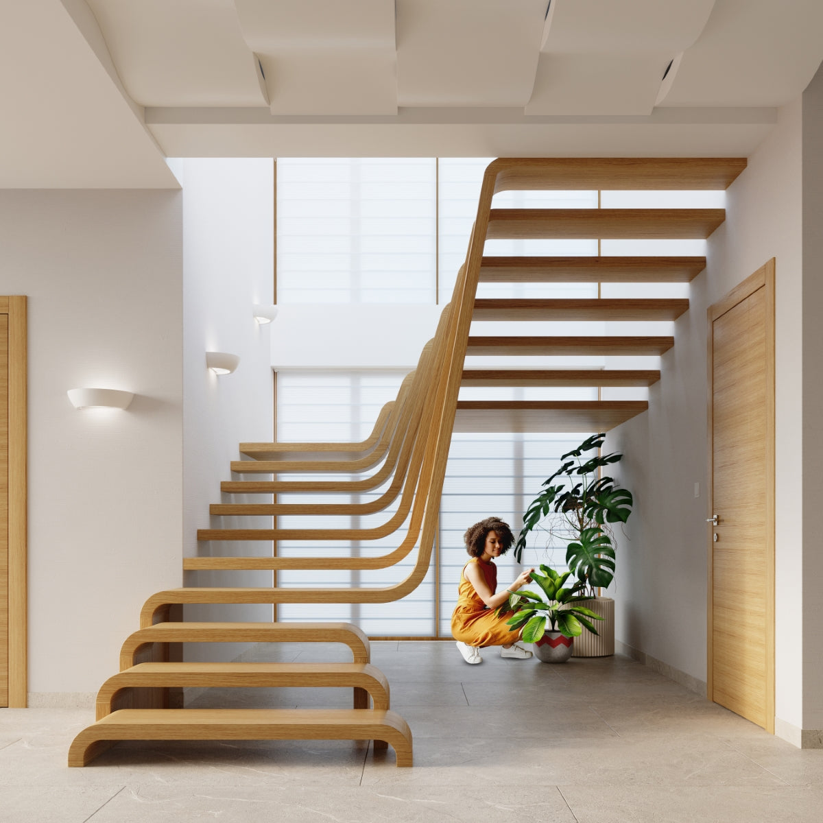 OSKAR Wandleuchte Keramik