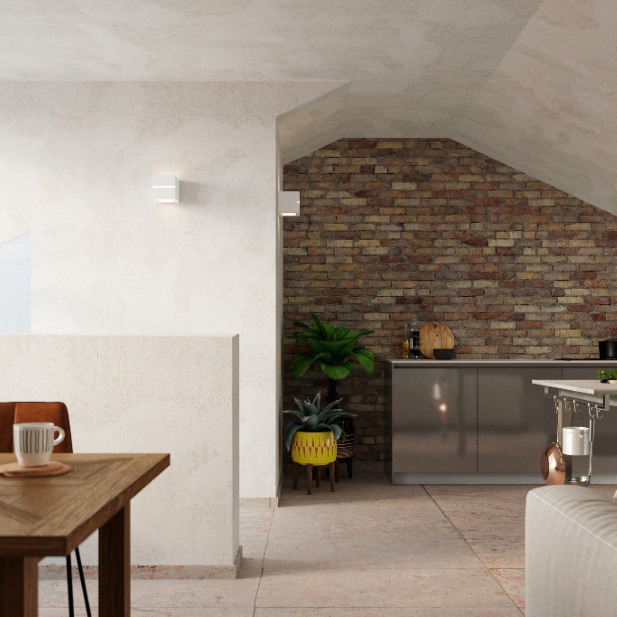 LEO LINE Wandleuchte Keramik