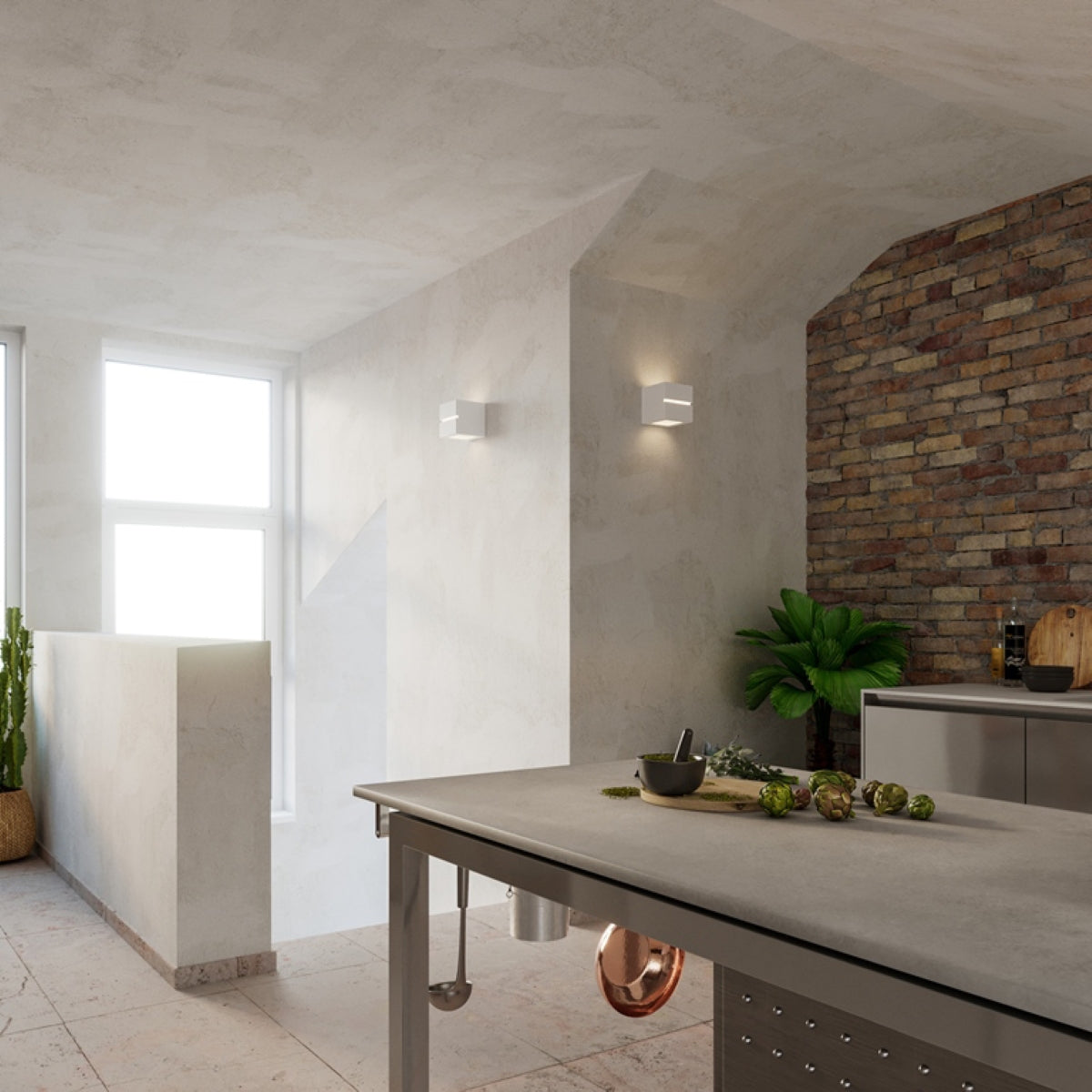 LEO LINE Wandleuchte Keramik