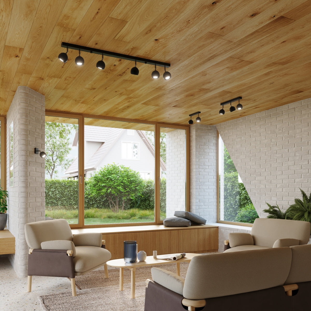 OCULARE 4L Deckenleuchte