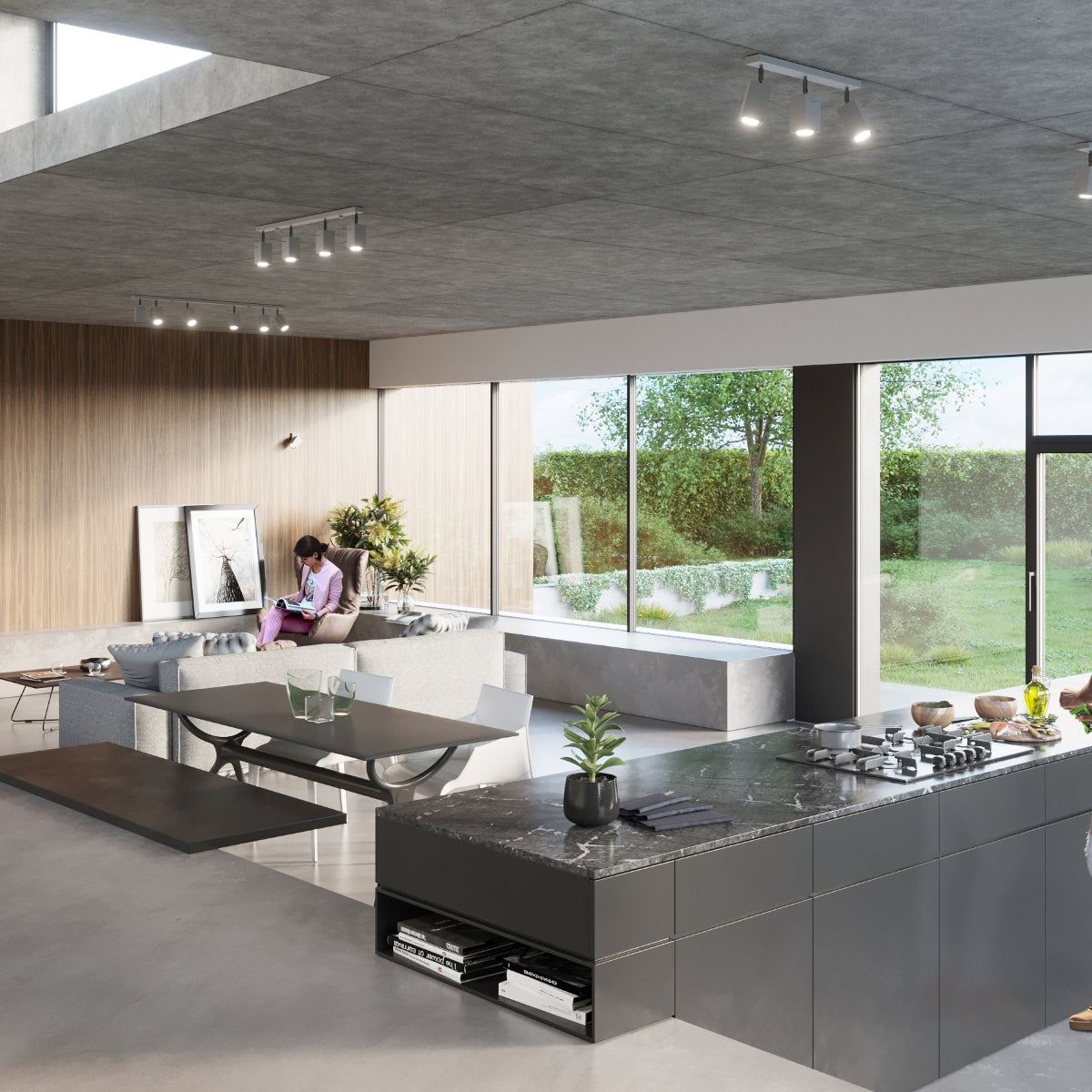 MERIDA 4 Deckenleuchte