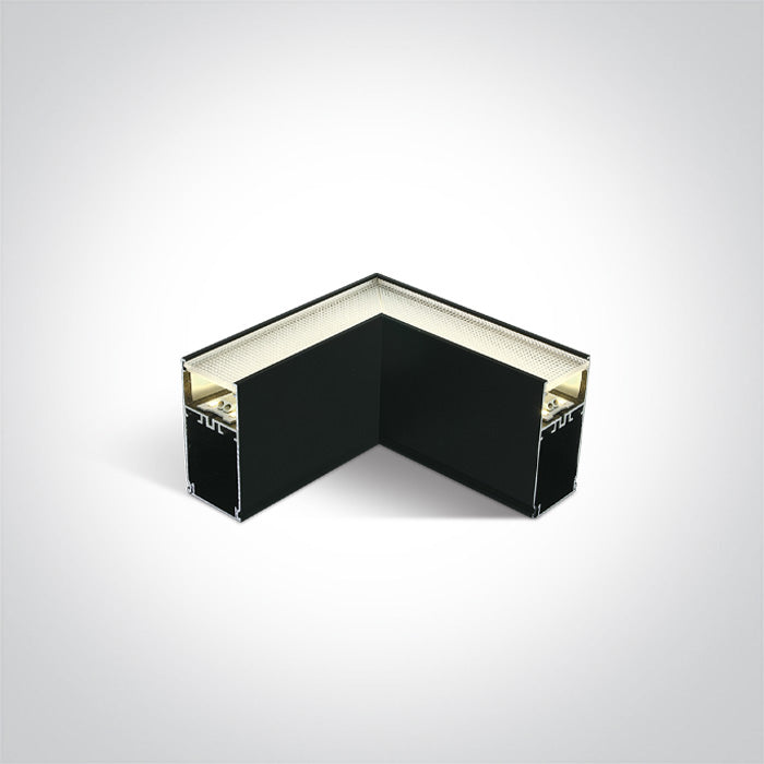 Eckverbinder beleuchtet inkl. Abdeckung für 38150A-Luxomo Leuchten