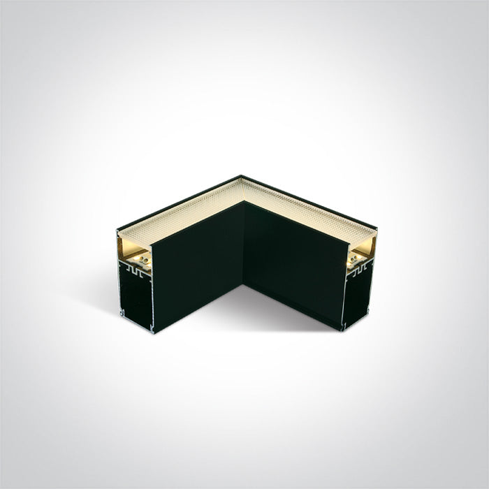 Eckverbinder beleuchtet inkl. Abdeckung für 38150A-Luxomo Leuchten