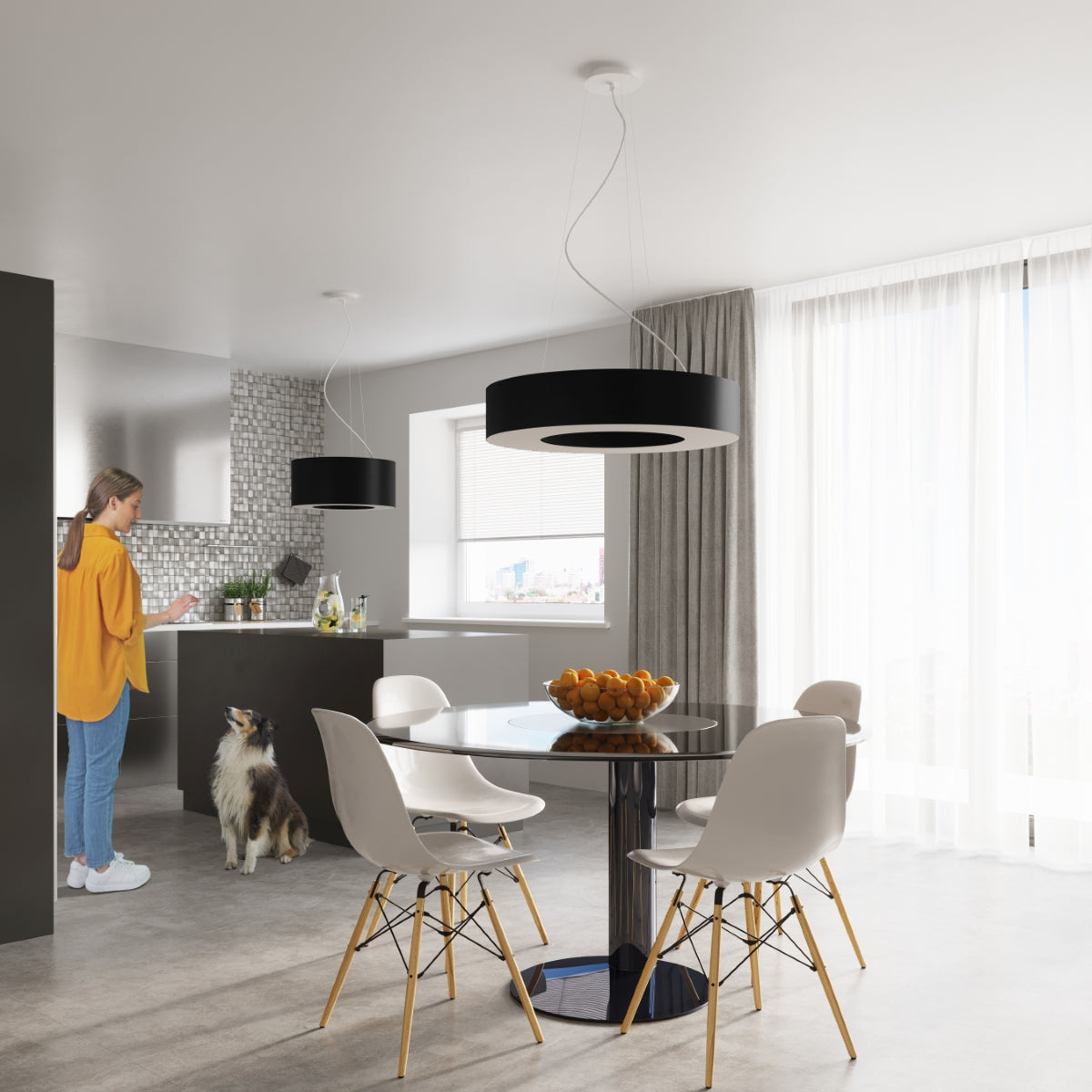 SATURNO SLIM 50 Kronleuchter