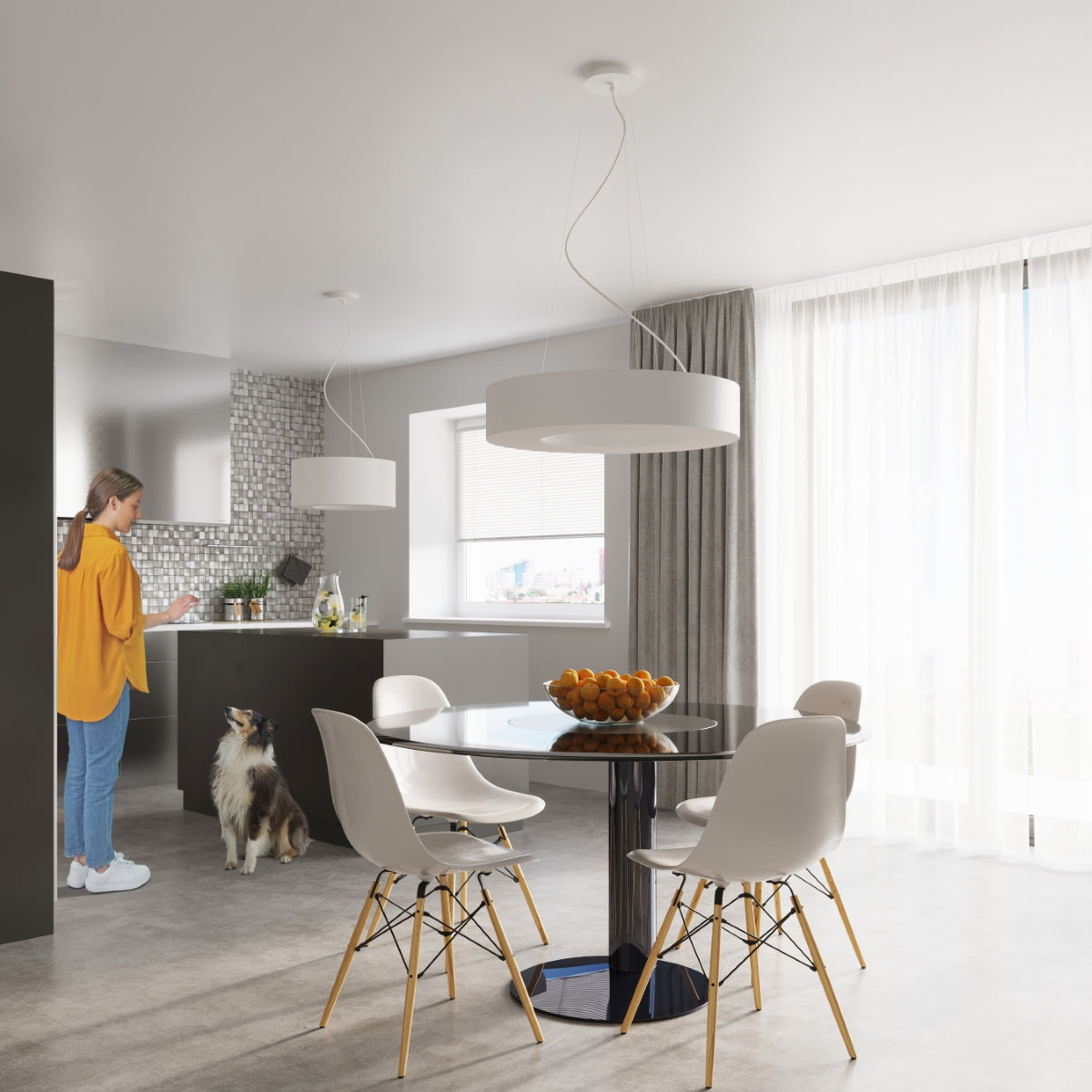 SATURNO SLIM 70 Kronleuchter