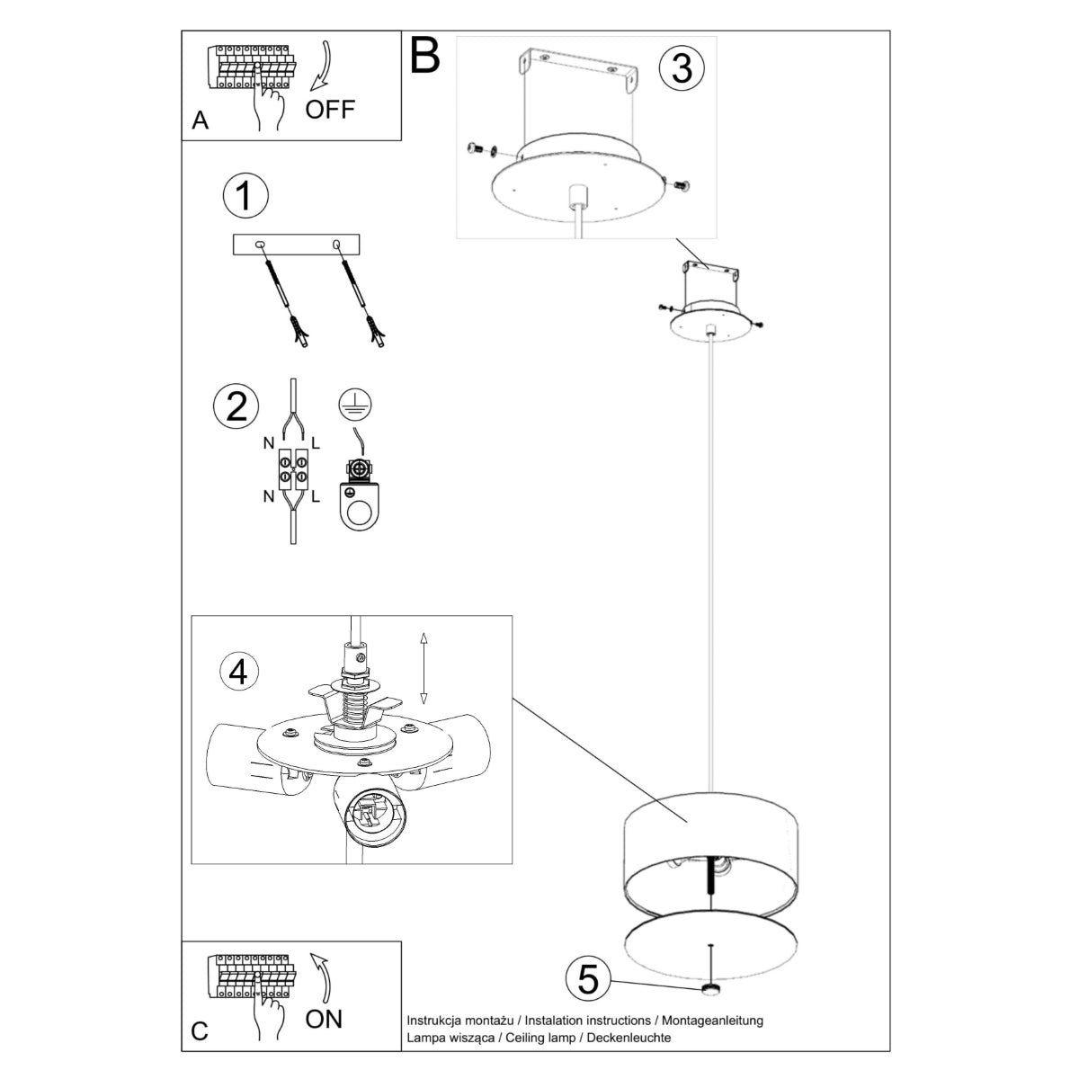 SKALA 30 Kronleuchter