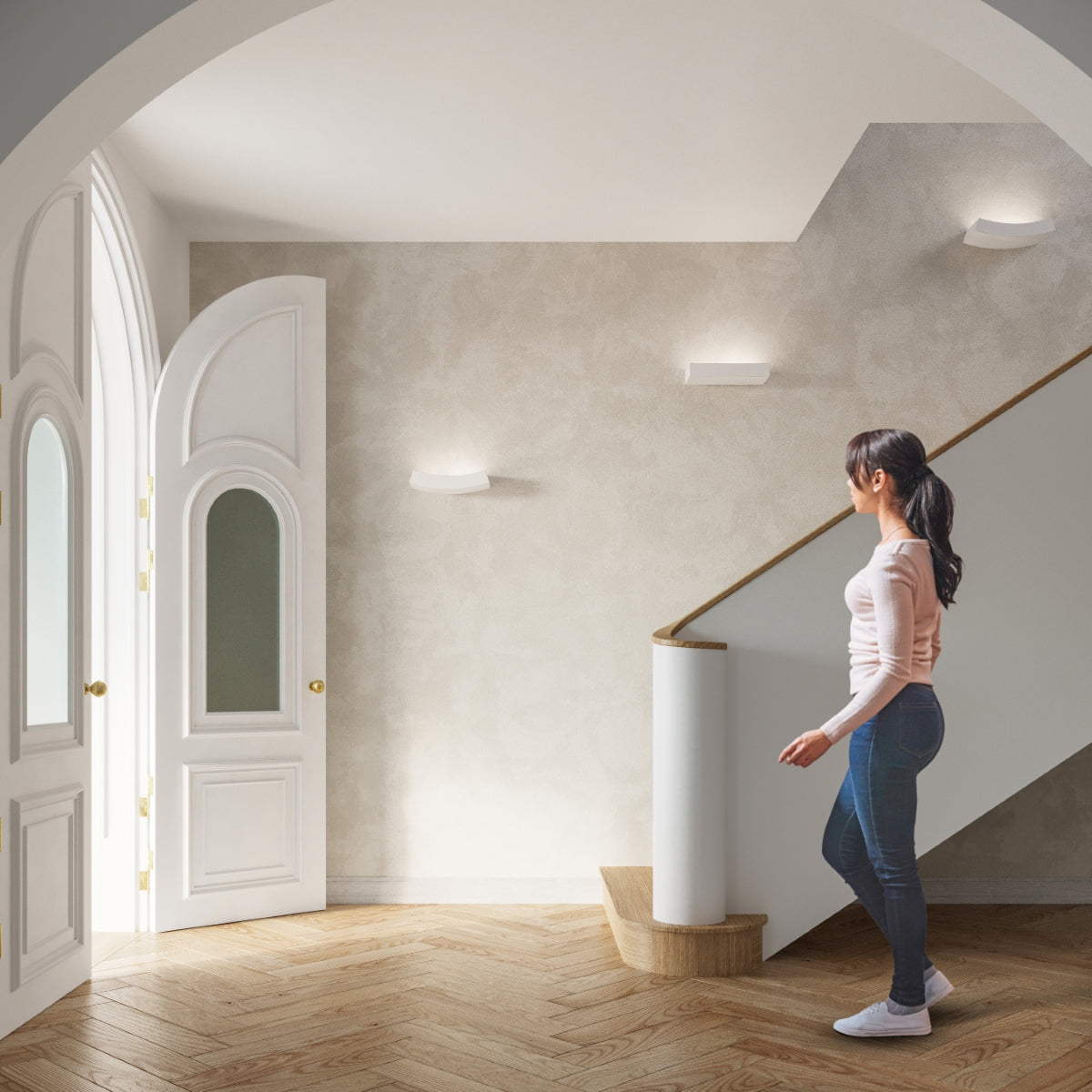 TAUGAN Wandleuchte Keramik