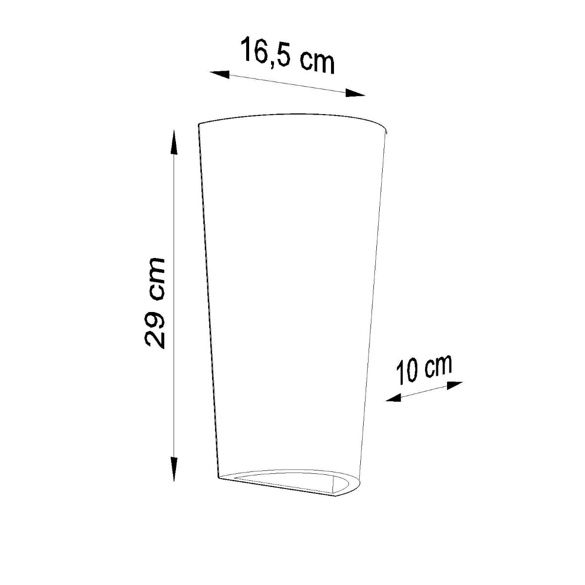LANA Wandleuchte Keramik