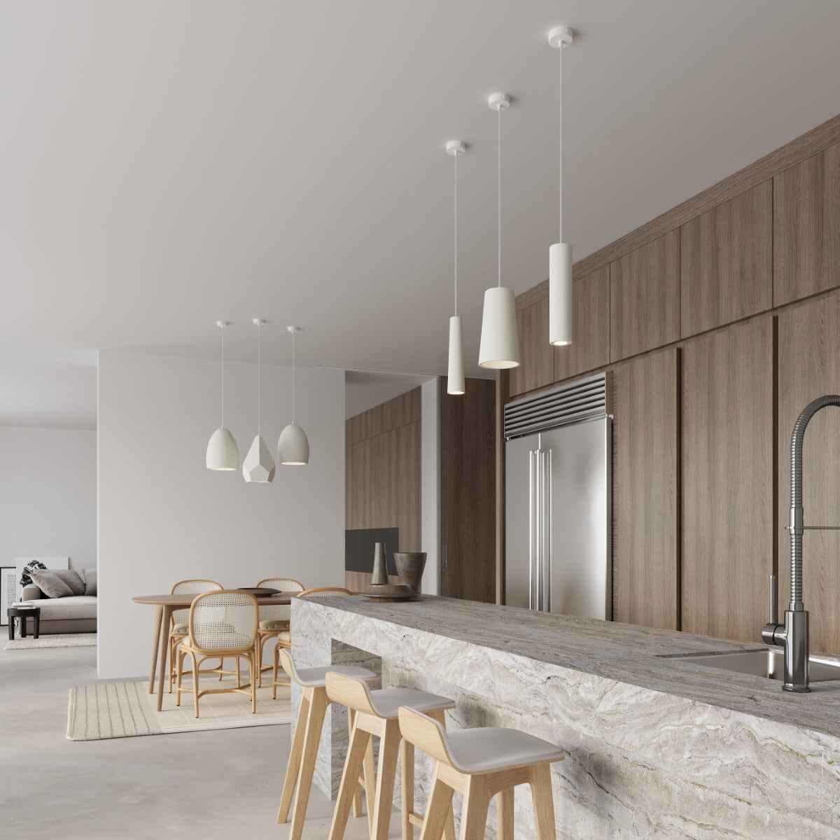 Keramik-Hängeleuchte PAVLUS