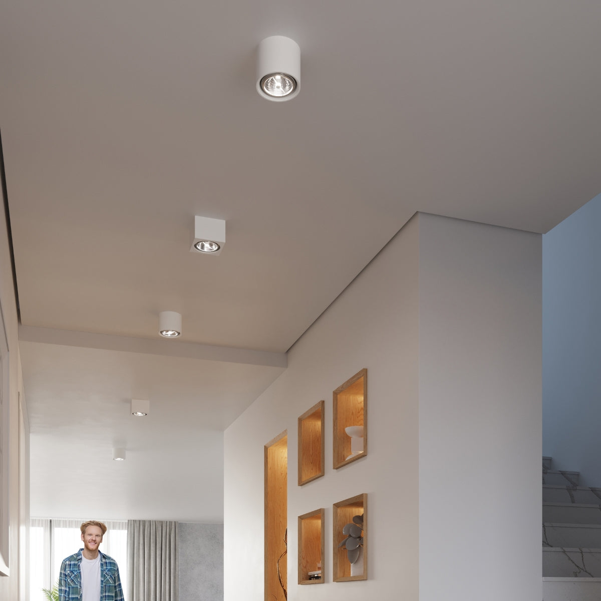 SEIDA Wandleuchte Keramik