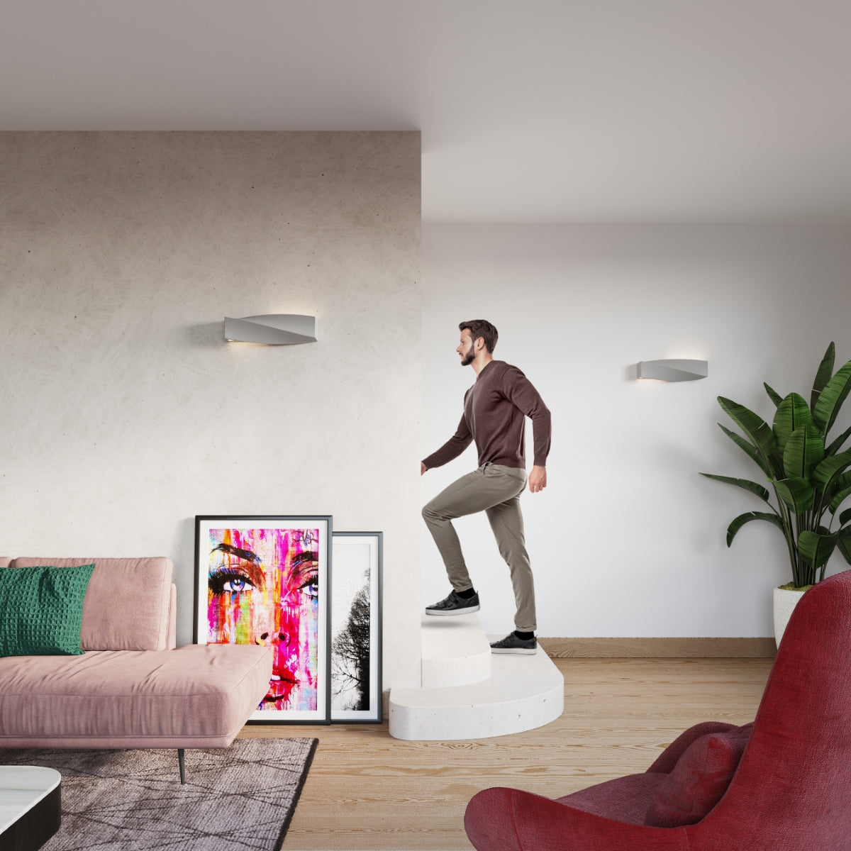 SIGMA Wandleuchte Keramik