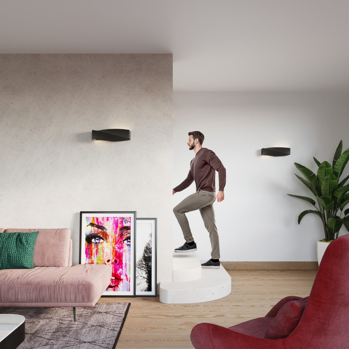 SIGMA Wandleuchte Keramik