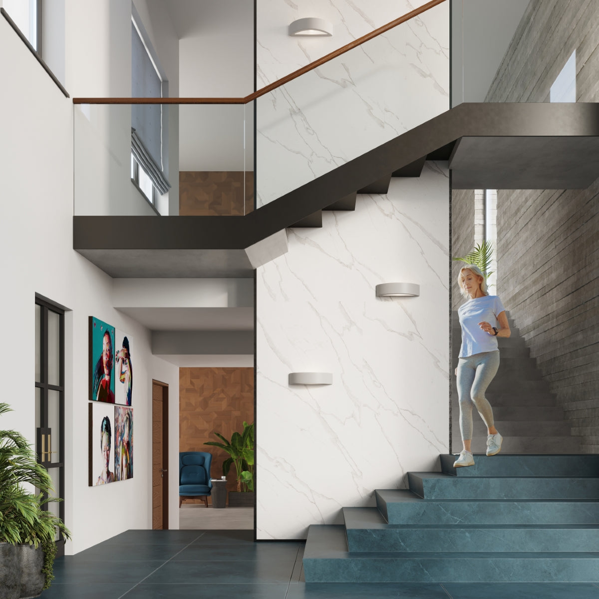 ATENA Wandleuchte Keramik