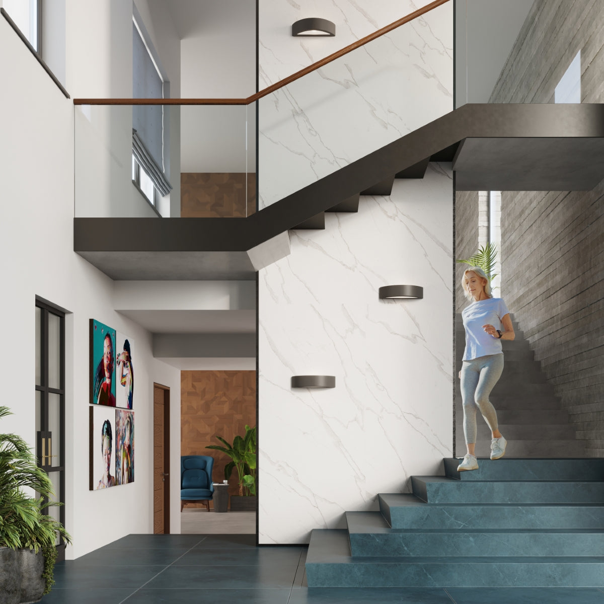 ATENA Wandleuchte Keramik