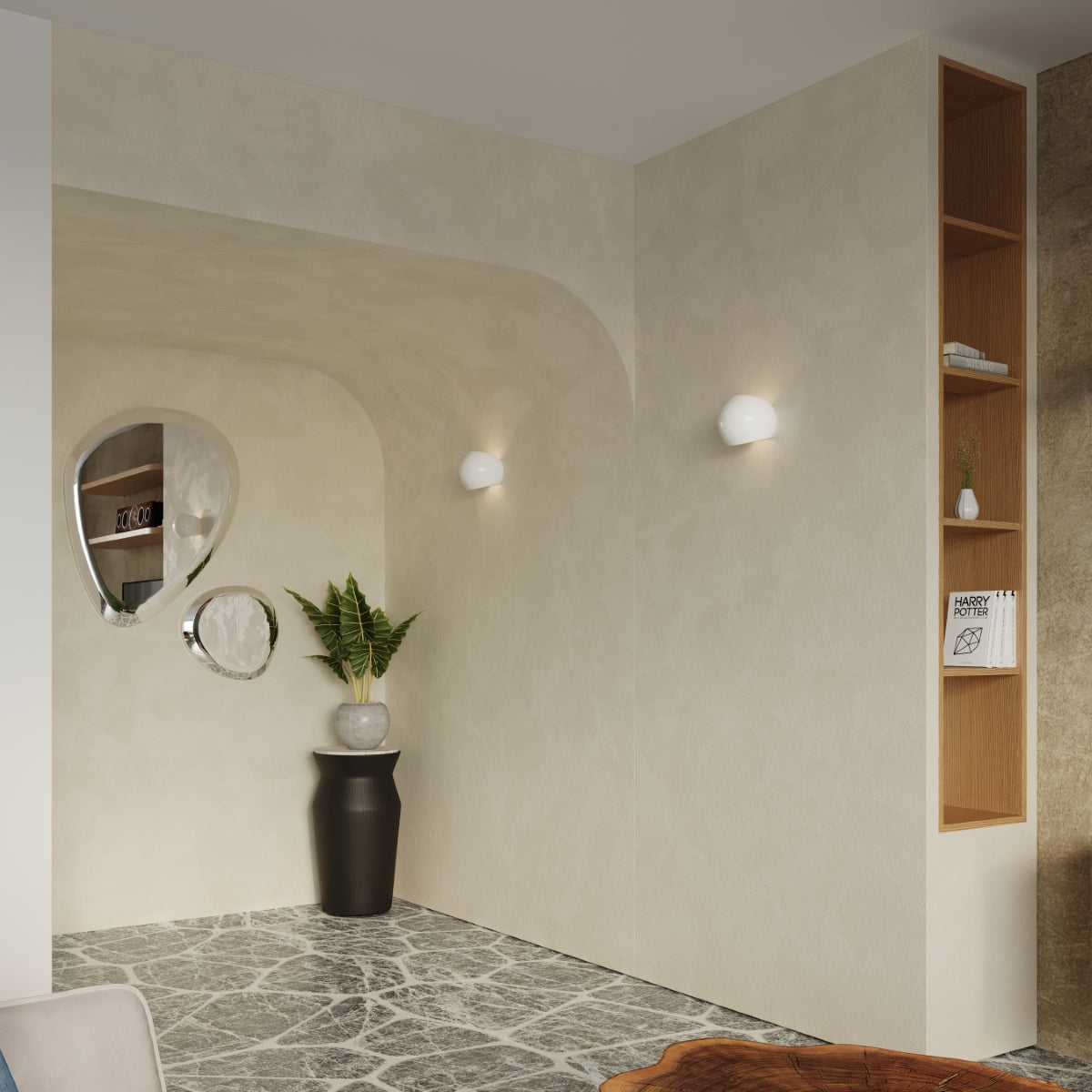 GLOBE Wandleuchte lackiert