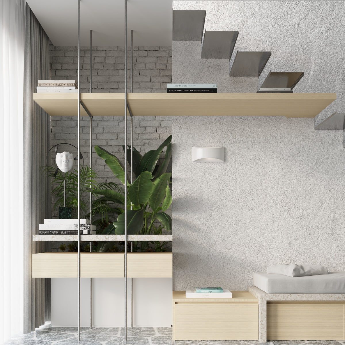 VIXEN Wandleuchte lackiert