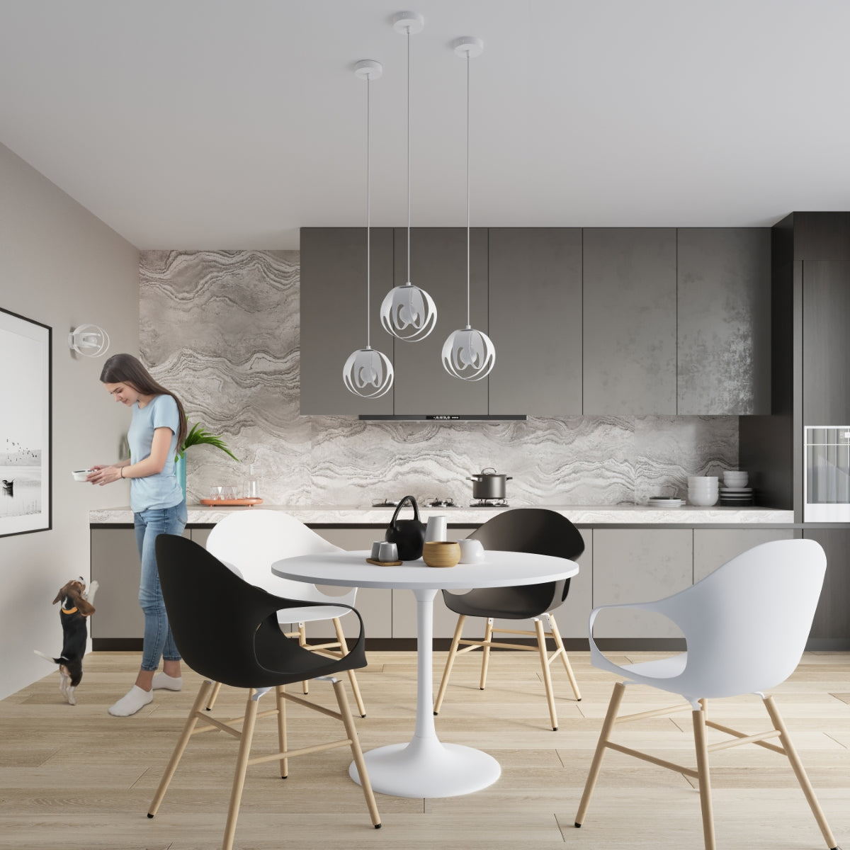 TULOS 3P Hängeleuchte