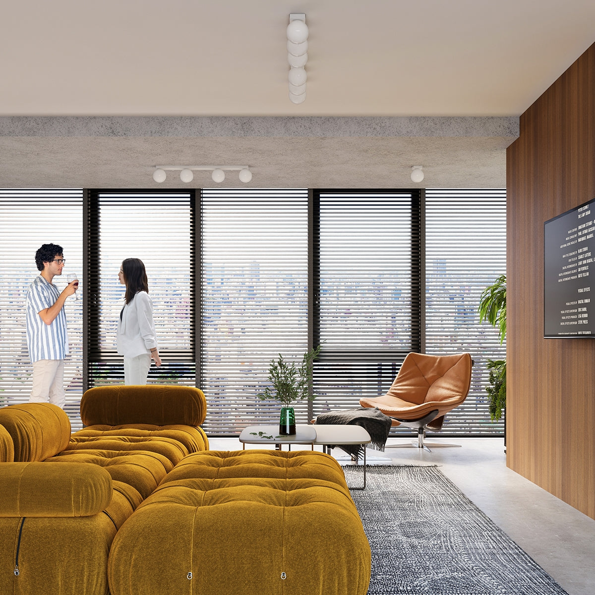 YOLI 4 Deckenleuchte