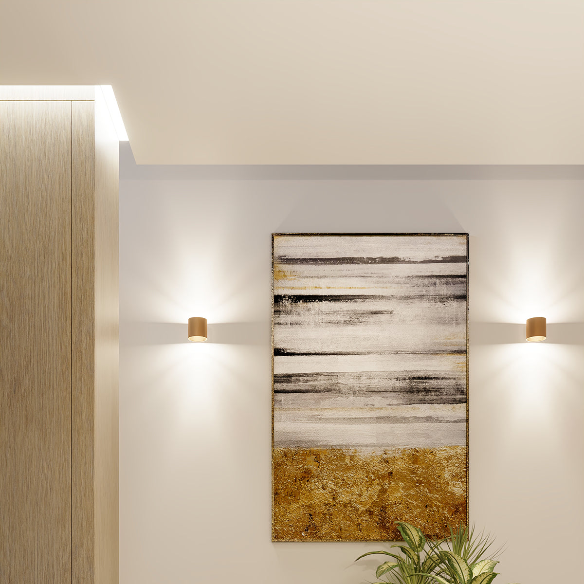 Aluminium-Deckenspot ORBIS 1 – Minimalistischer Zylinder