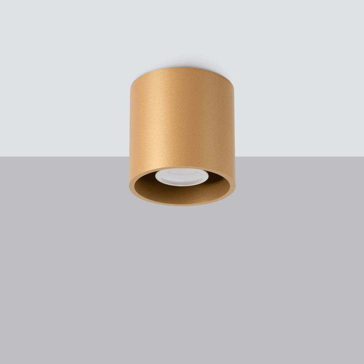 Aluminium-Deckenspot ORBIS 1 – Minimalistischer Zylinder