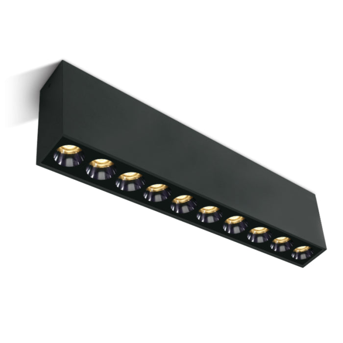 NISTA 10 LED Aufbauleuchte-Luxomo Leuchten