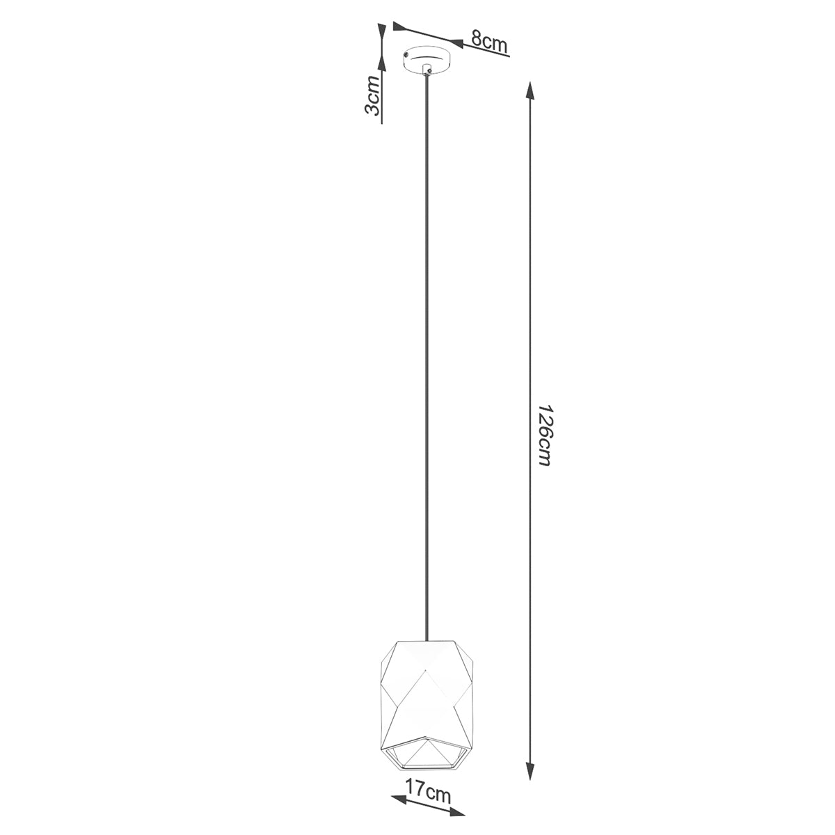 GOBI Pendelleuchte Keramik