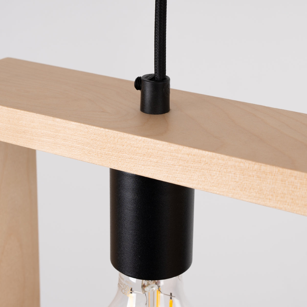 ARIES Naturholz Pendelleuchte