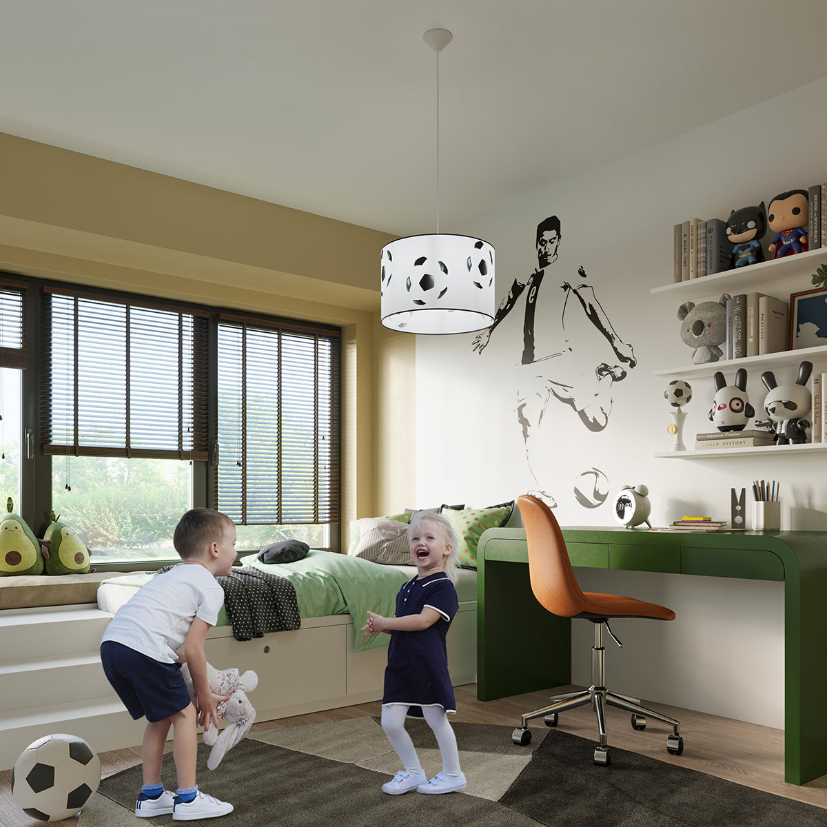 FOOTBALL A Hängeleuchte