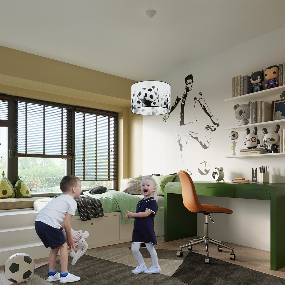 FOOTBALL B Hängeleuchte