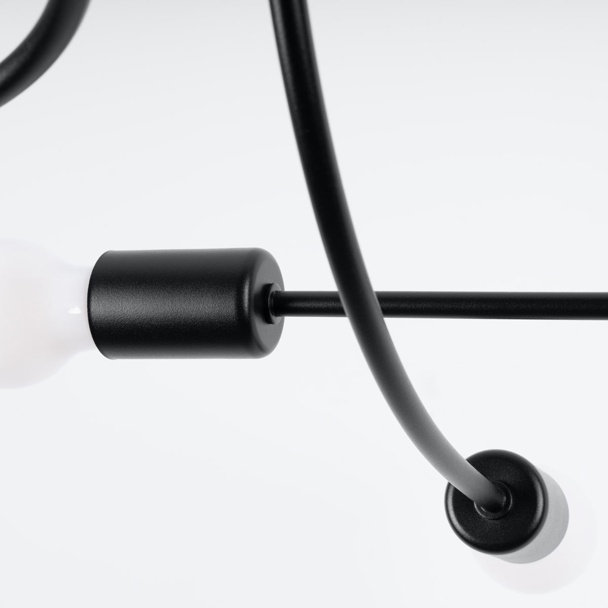 6-flammiger Design Kronleuchter LEVAR