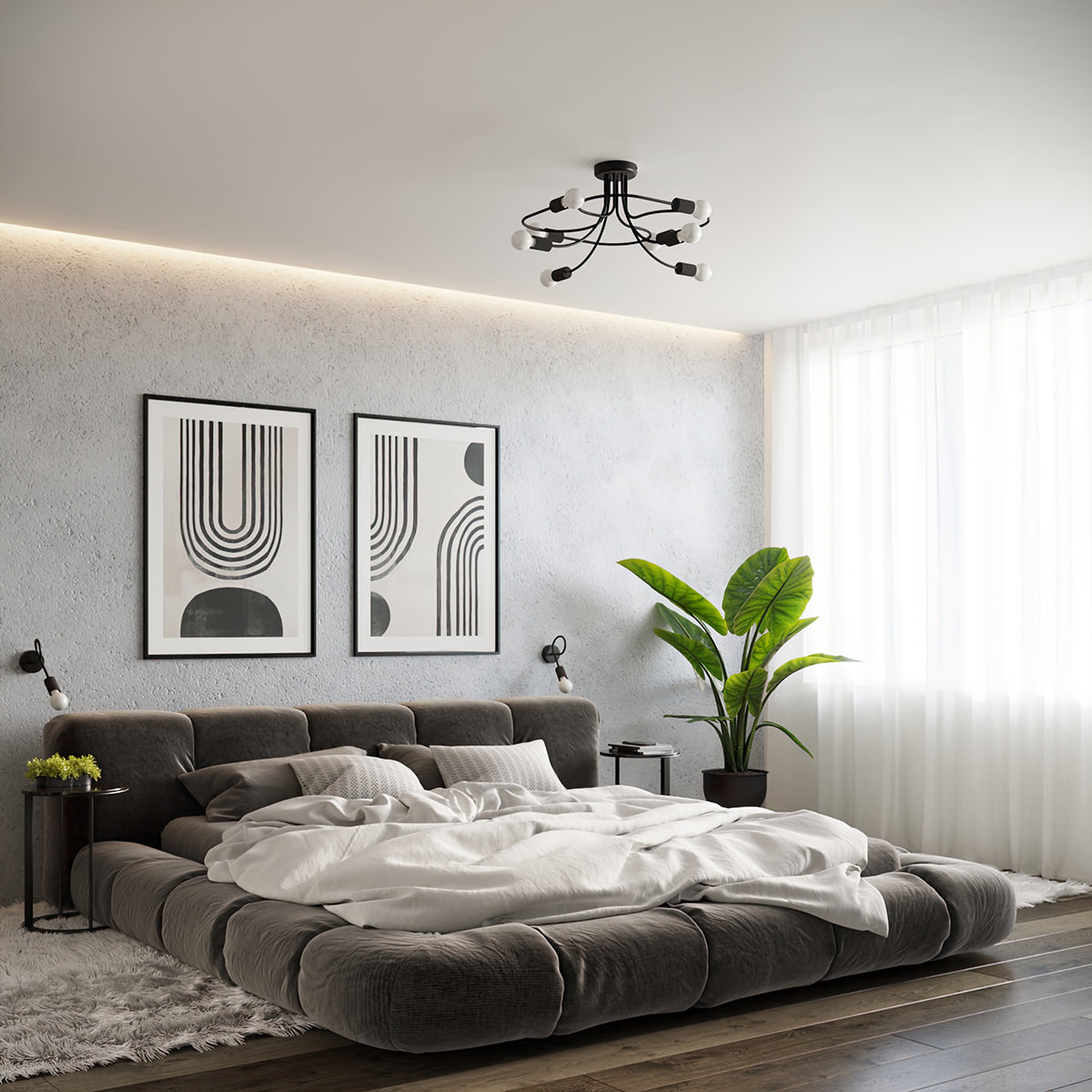 LEVAR 8 Kronleuchter