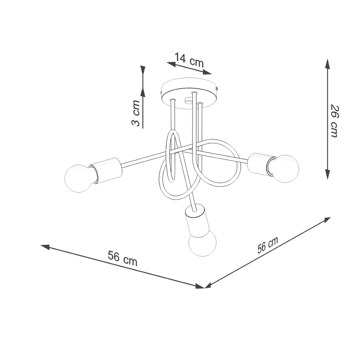 EMBER 3 Kronleuchter