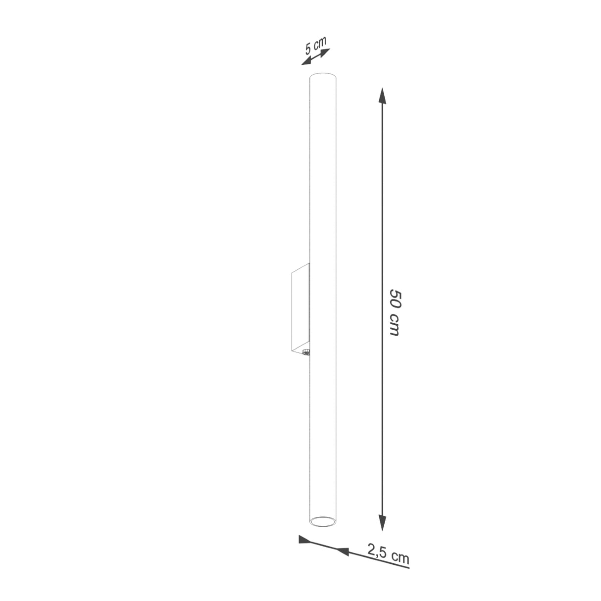 PASTELO 2 Wandleuchte