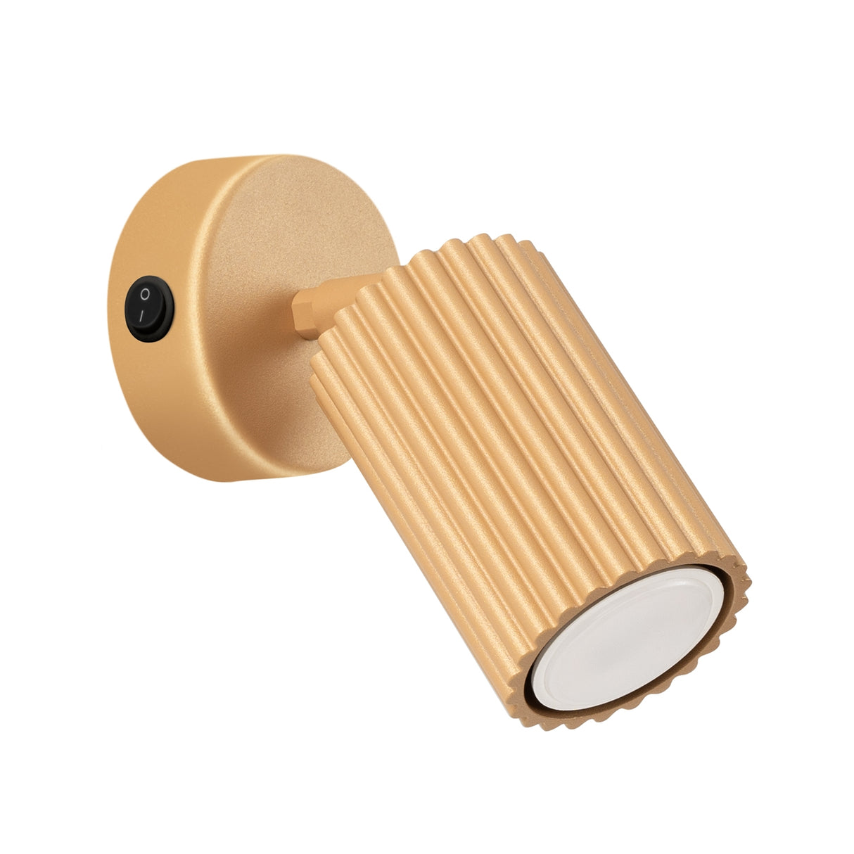 KARBON Wandleuchte mit Schalter