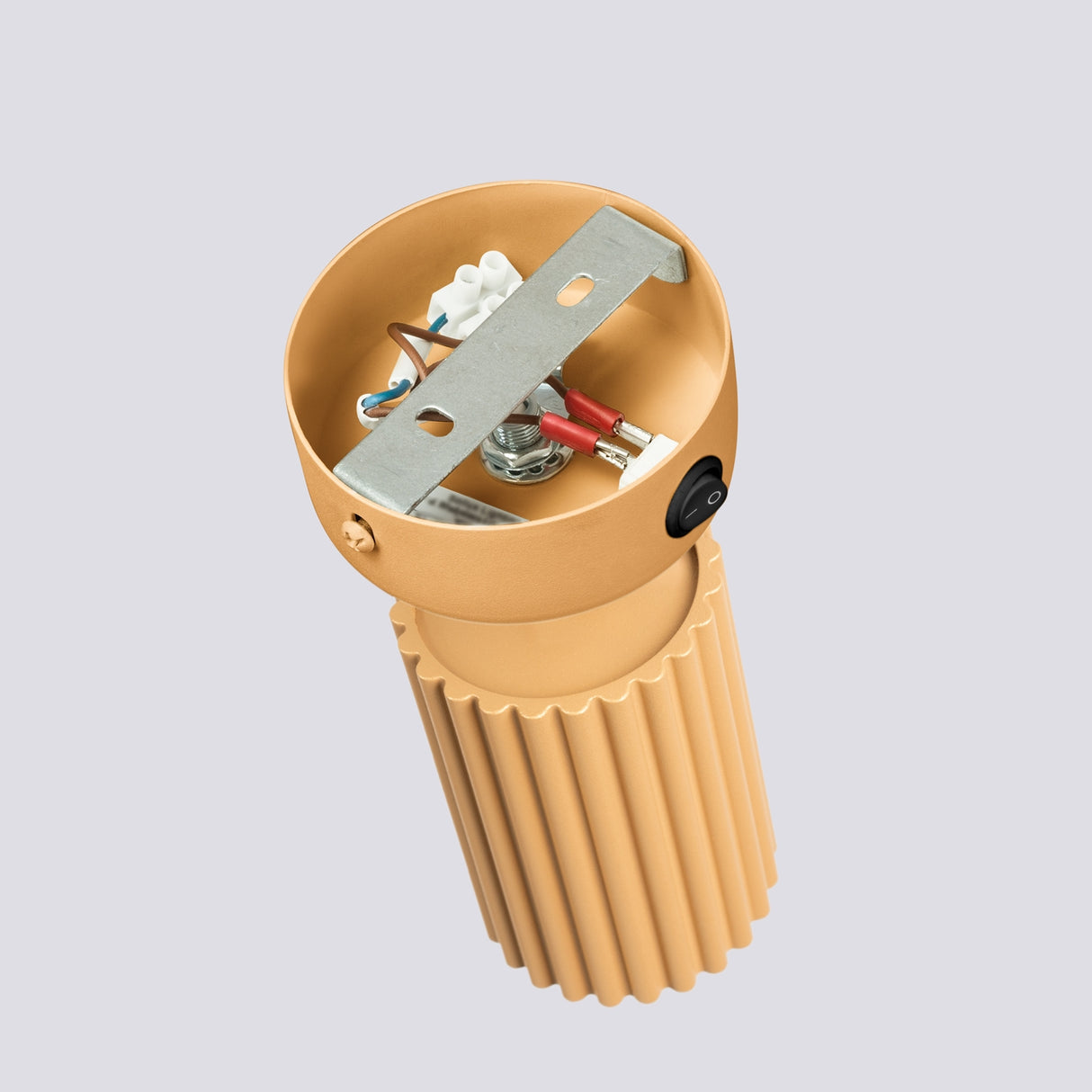 KARBON Wandleuchte mit Schalter