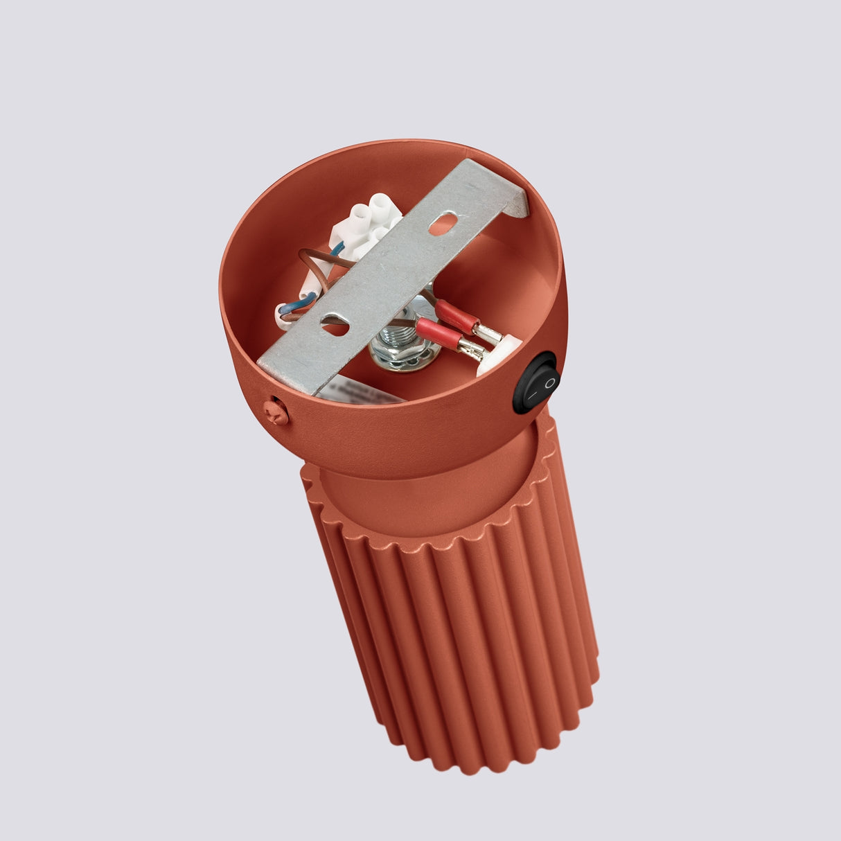 KARBON Wandleuchte mit Schalter