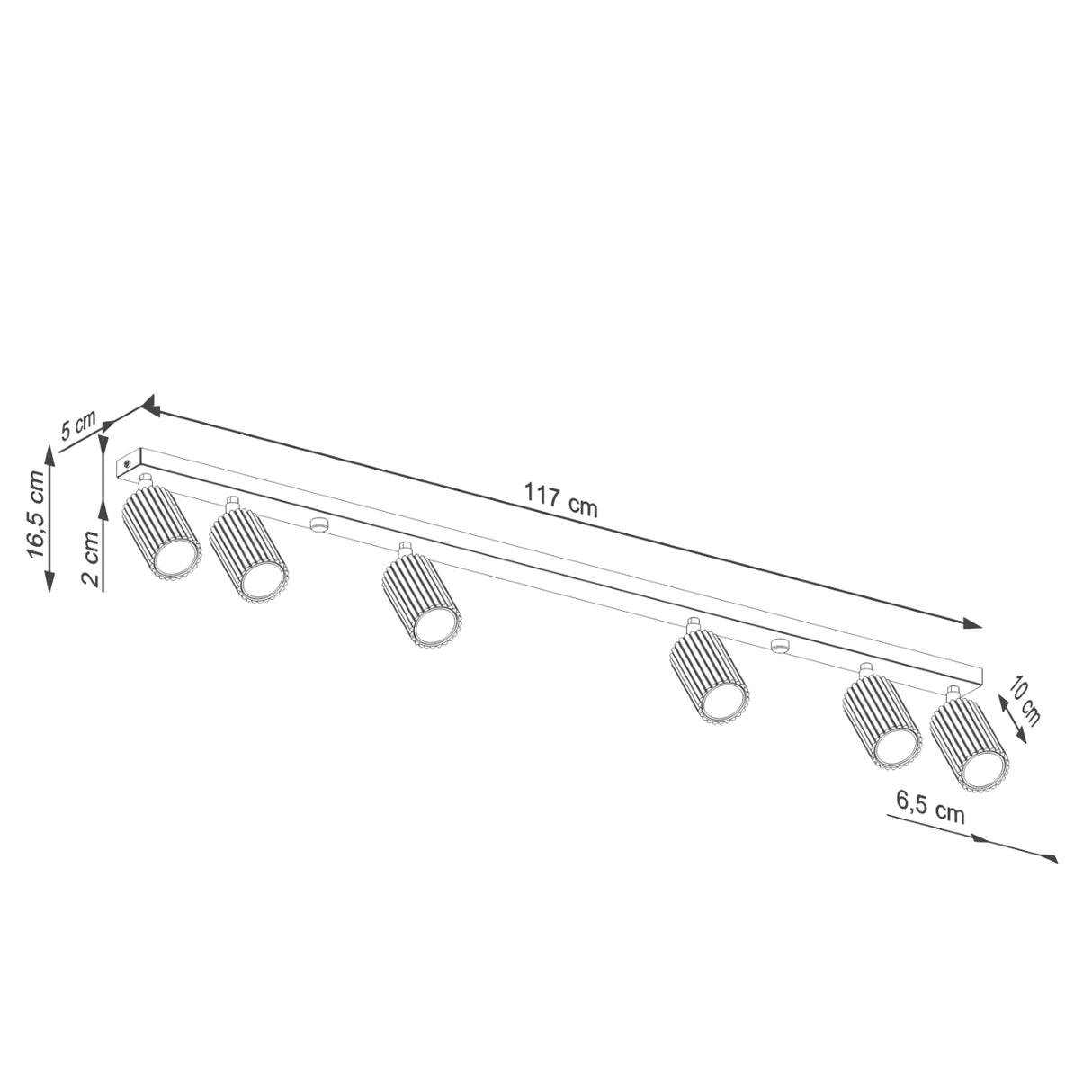 KARBON 6L Plafond