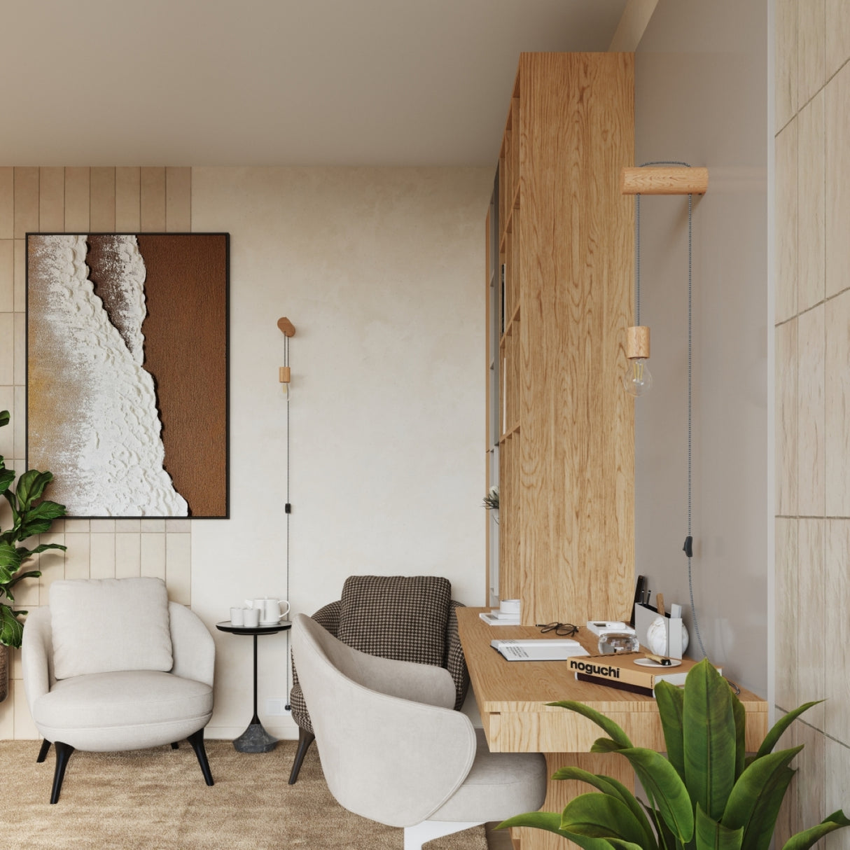 NIMBI Wandleuchte mit Schalter