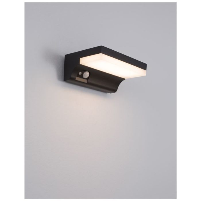 DYN LED Solar Wandleuchte mit Bewegungsmelder-Luxomo Leuchten