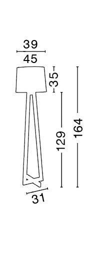 ALMA Stehleuchte-Luxomo Leuchten