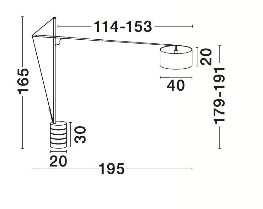 TRACCIA Stehleuchte-Luxomo Leuchten