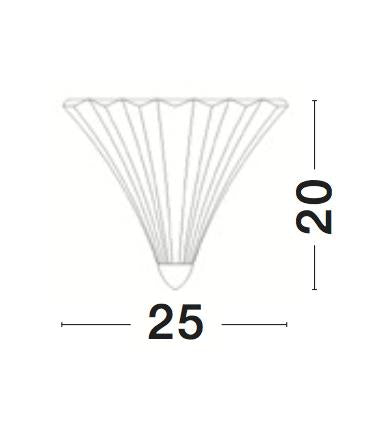 GUSCIO Wandleuchte-Luxomo Leuchten