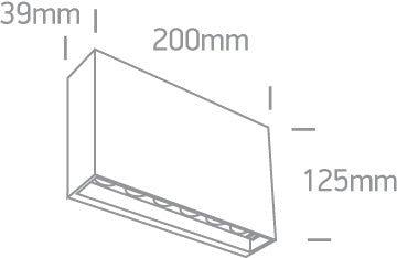 LAGANT D/I LED Wandleuchte 2x6W-Luxomo Leuchten