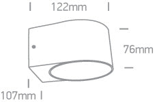 KALEO D/I LED Wandleuchte 2x6W-Luxomo Leuchten