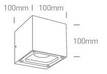 DIMCO D/I LED Wandleuchte 2x6W-Luxomo Leuchten