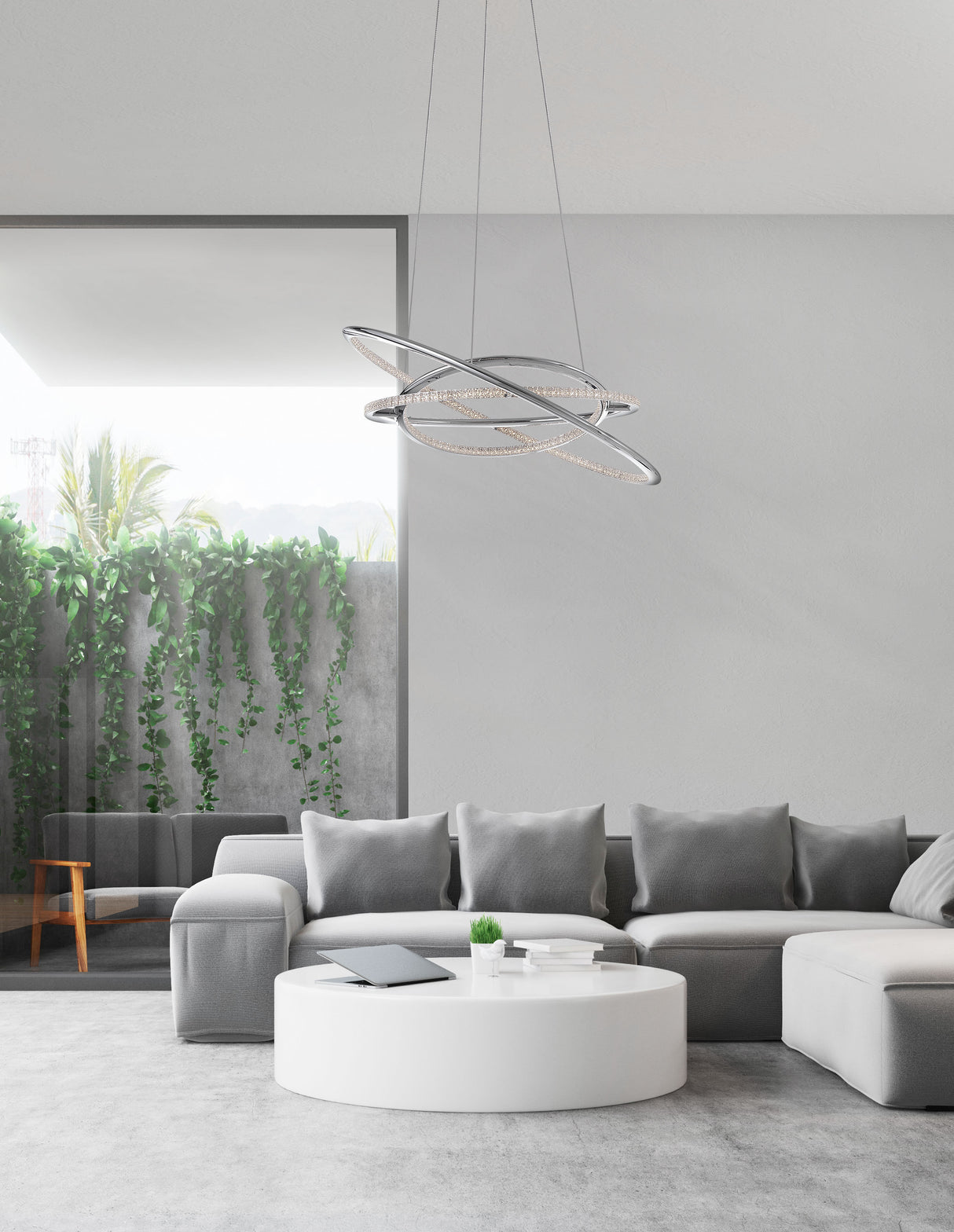 LIVORNO Hängeleuchte Ø 60cm-Luxomo Leuchten