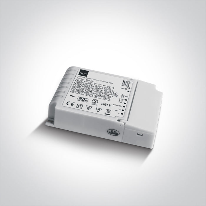 89027D LED Treiber 27W Konstantstrom einstellbar dimmbar-Luxomo Leuchten