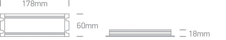 LED Treiber 24V DC on/off kompakt IP67-Luxomo Leuchten