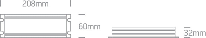 LED Treiber 24V DC on/off kompakt IP67-Luxomo Leuchten