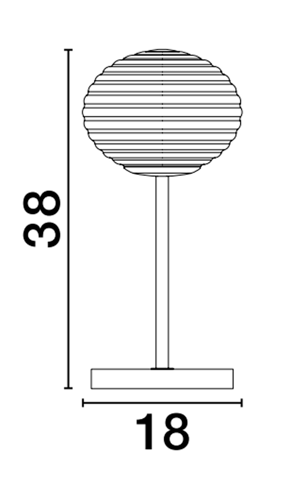 ALLEN Tischleuchte-Luxomo Leuchten